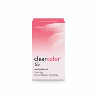 ClearLab ClearColor 55 kolorowe soczewki kontaktowe zielone, -4,75, 2 szt.
