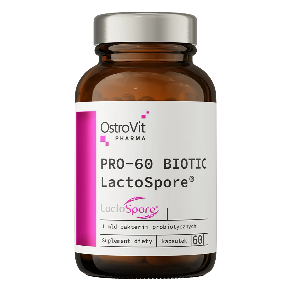 OstroVit Pharma PRO-60 BIOTIC LactoSpore® 60 kapsułek