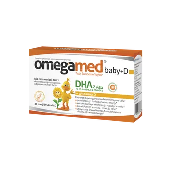 Omegamed Baby+D, 30 kapsułek twist-off 