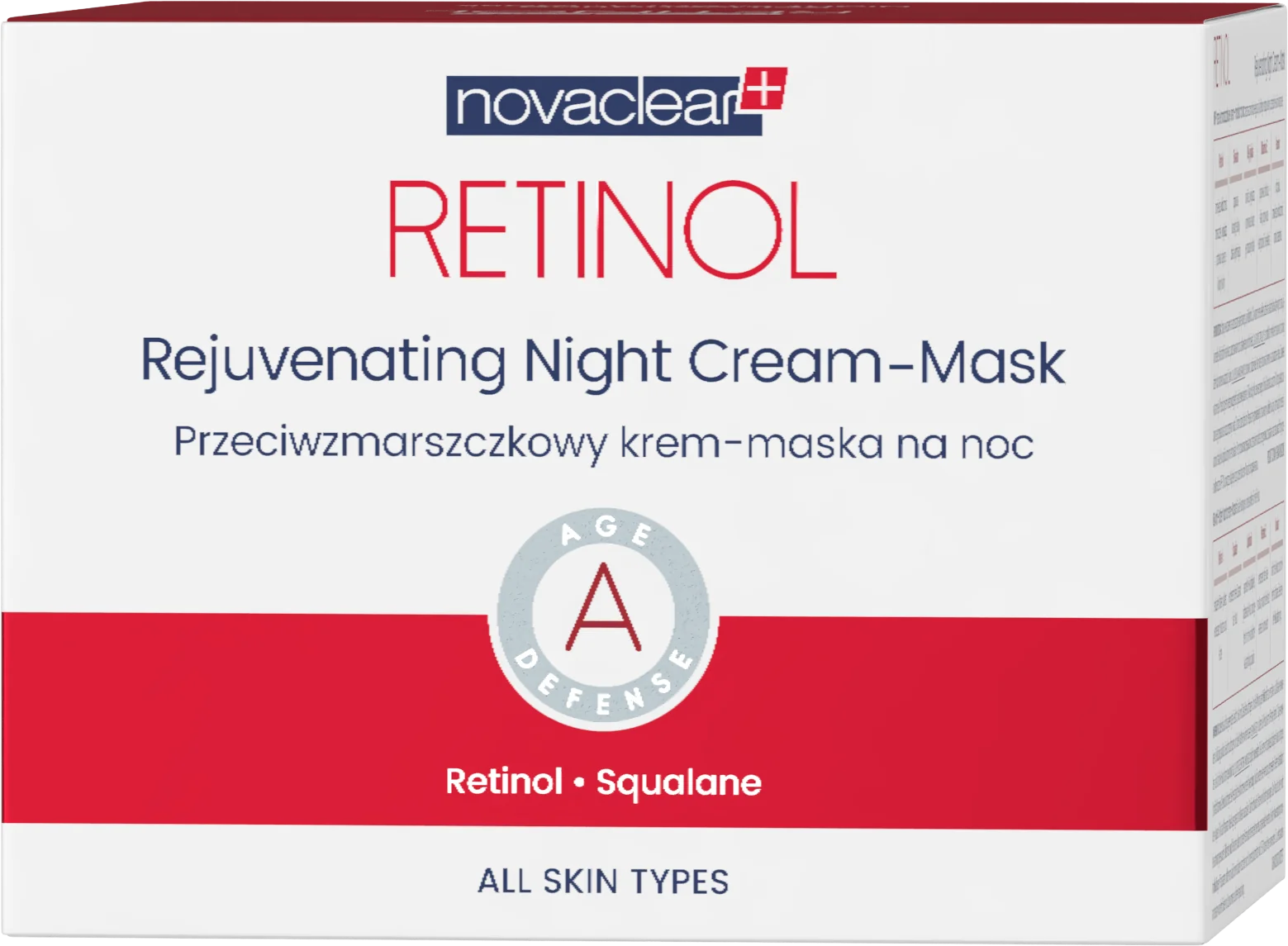 Novaclear Retinol krem-maska na noc, 50 ml