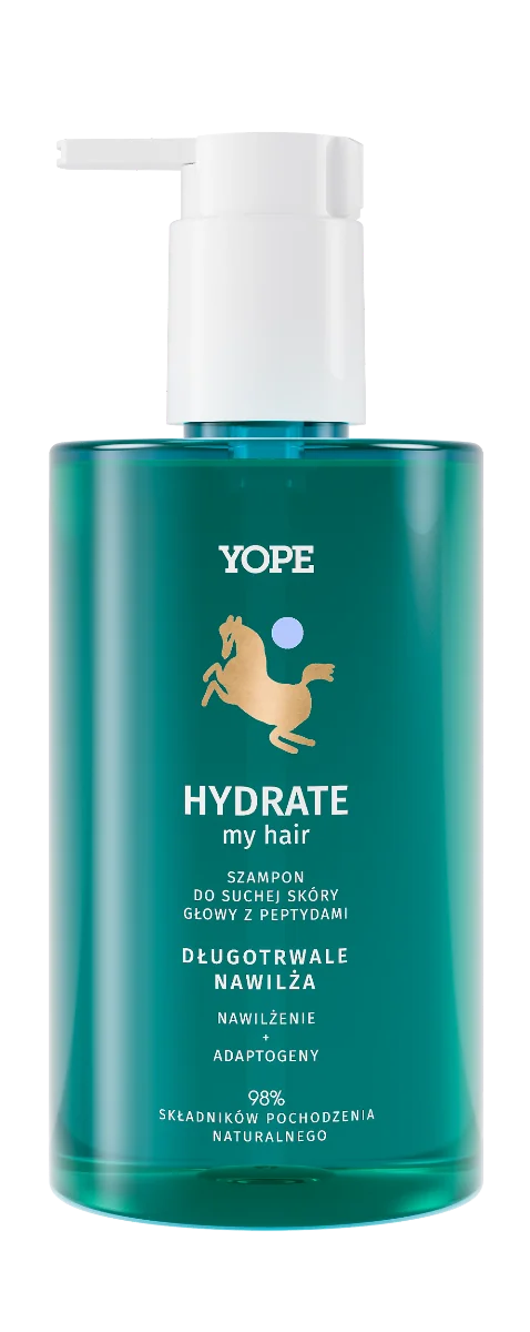 YOPE Hydrate Szampon do suchej skóry głowy, 300ml