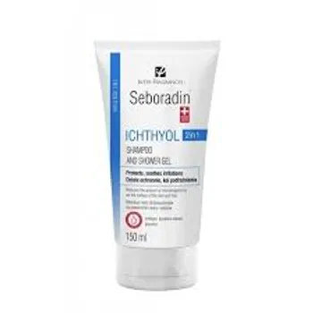 Seboradin Ichthyol, szampon-żel 2w1 o wlaściwosciach antybakteryjnych, 150 ml 