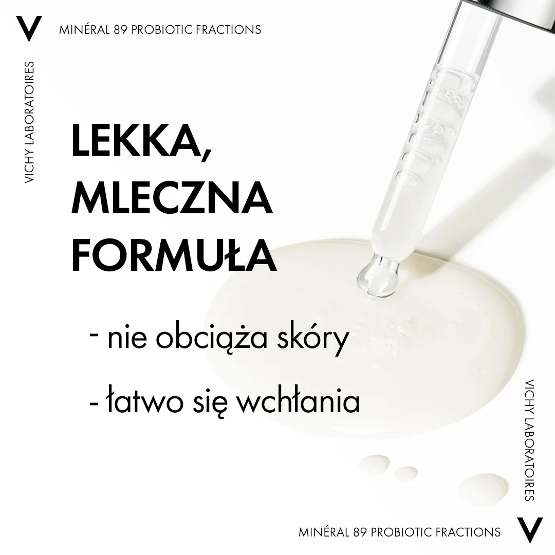 Vichy Minéral 89  Probiotic Fractions, Skoncentrowane serum regenerujące, 30 ml