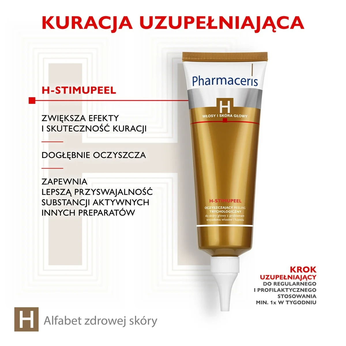 Pharmaceris H Stimupeel oczyszczający peeling trychologiczny, 125 ml
