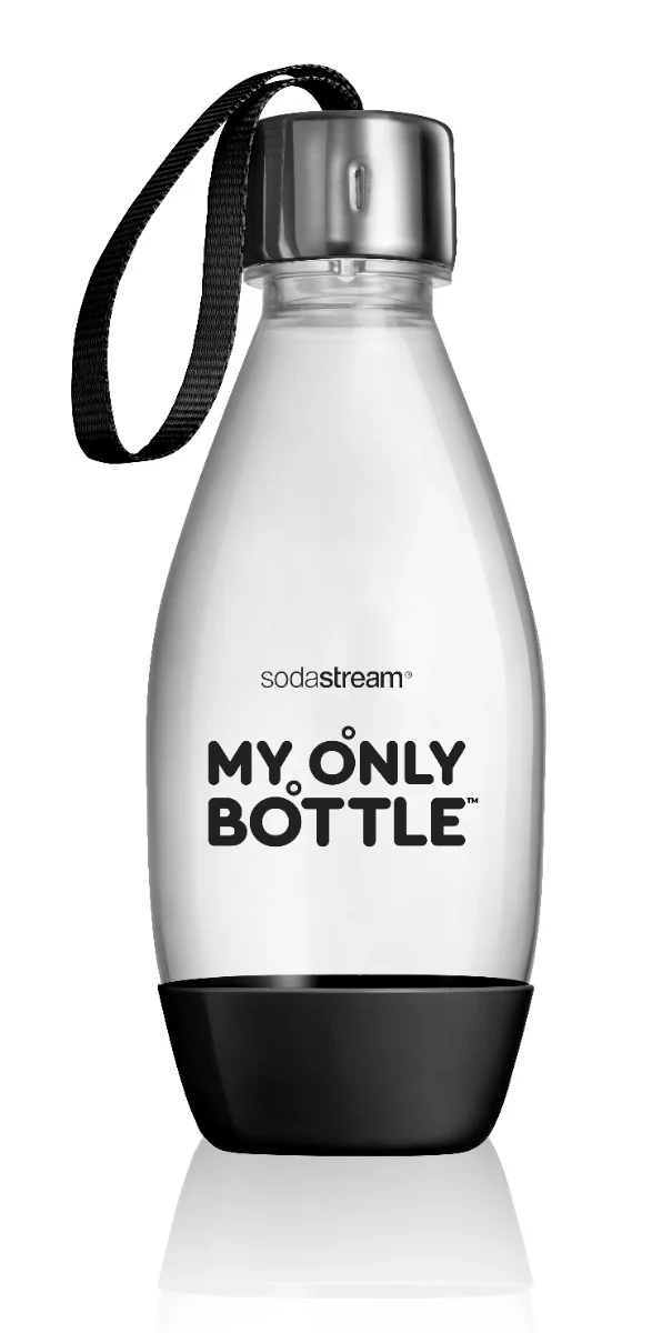 SodaStream butelka na wodę 0,5 l My Only Bottle Czarna, 1 szt.