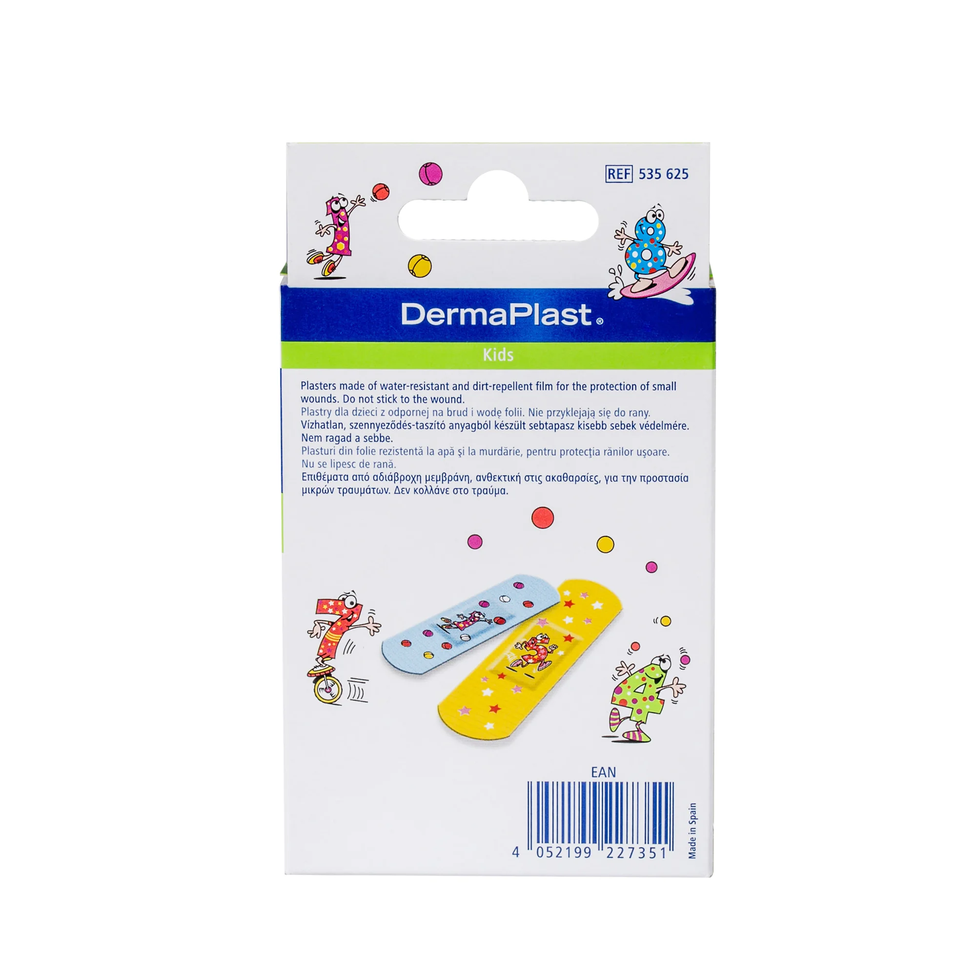 Dermaplast Kids, plastry, 2 rozmiary, 20 sztuk 