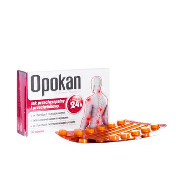 Opokan - lek przeciwzapalny i przeciwbólowy, 30 tabletek 