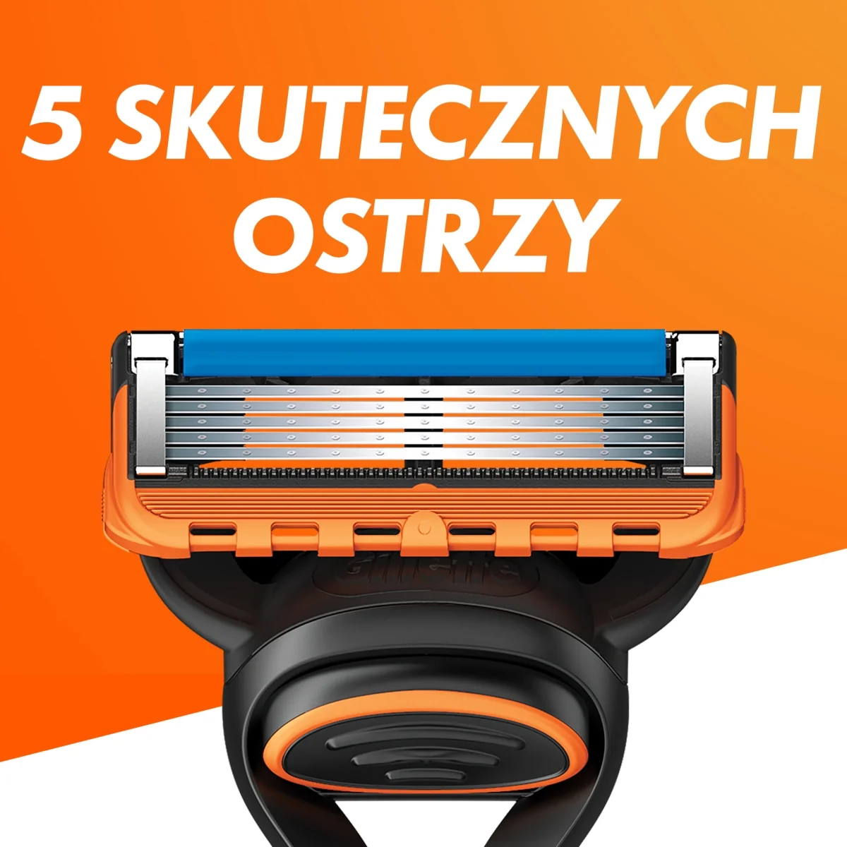Gillette Fusion5 ostrza wymienne do maszynki do golenia dla mężczyzn, 18 sztuk