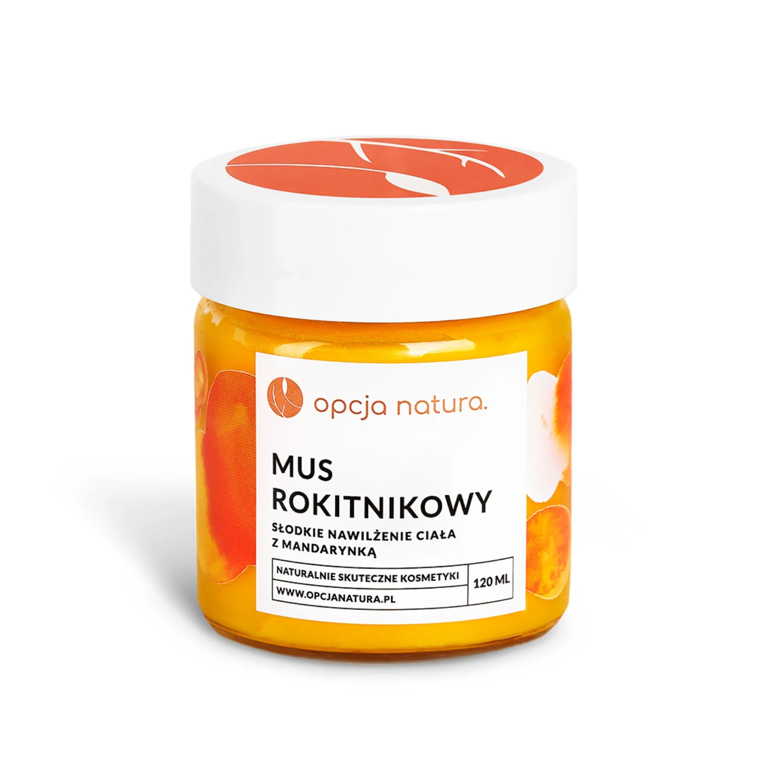 Opcja Natura Mus Rokitnikowy mus do ciała, 120 ml