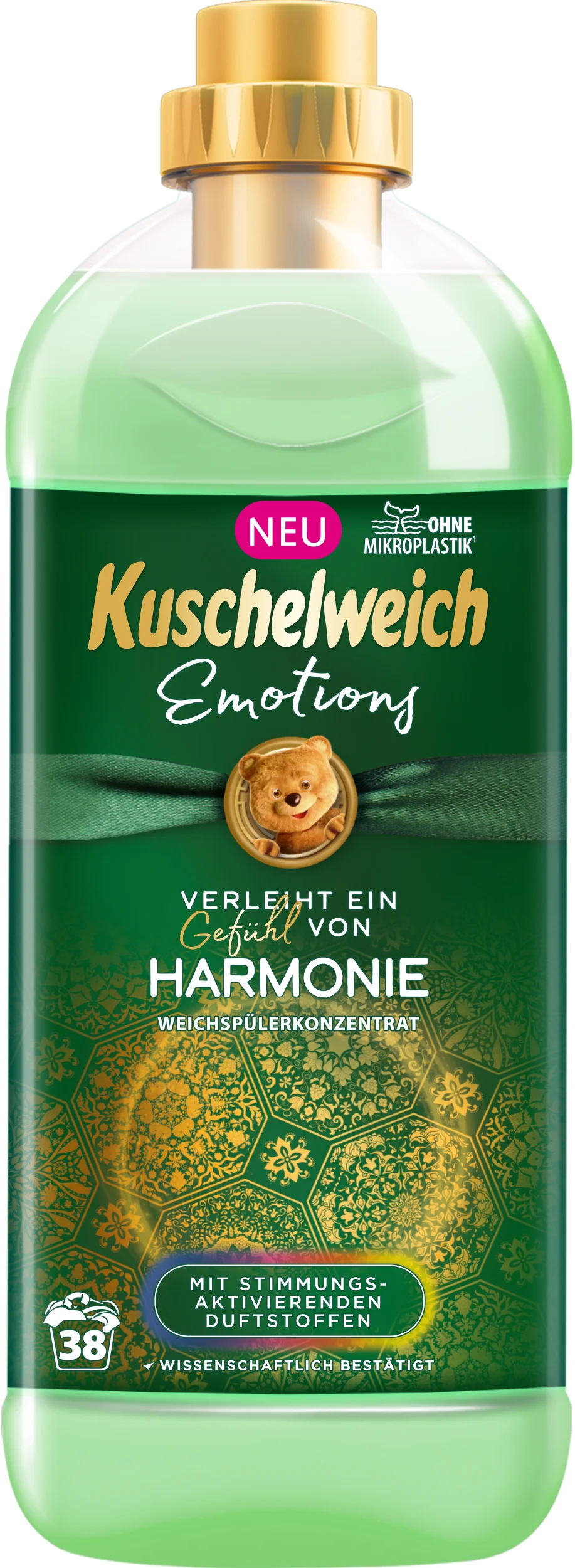 Kuschelweich Emotions Harmonie płyn do płukania, 1 l, 38 prań