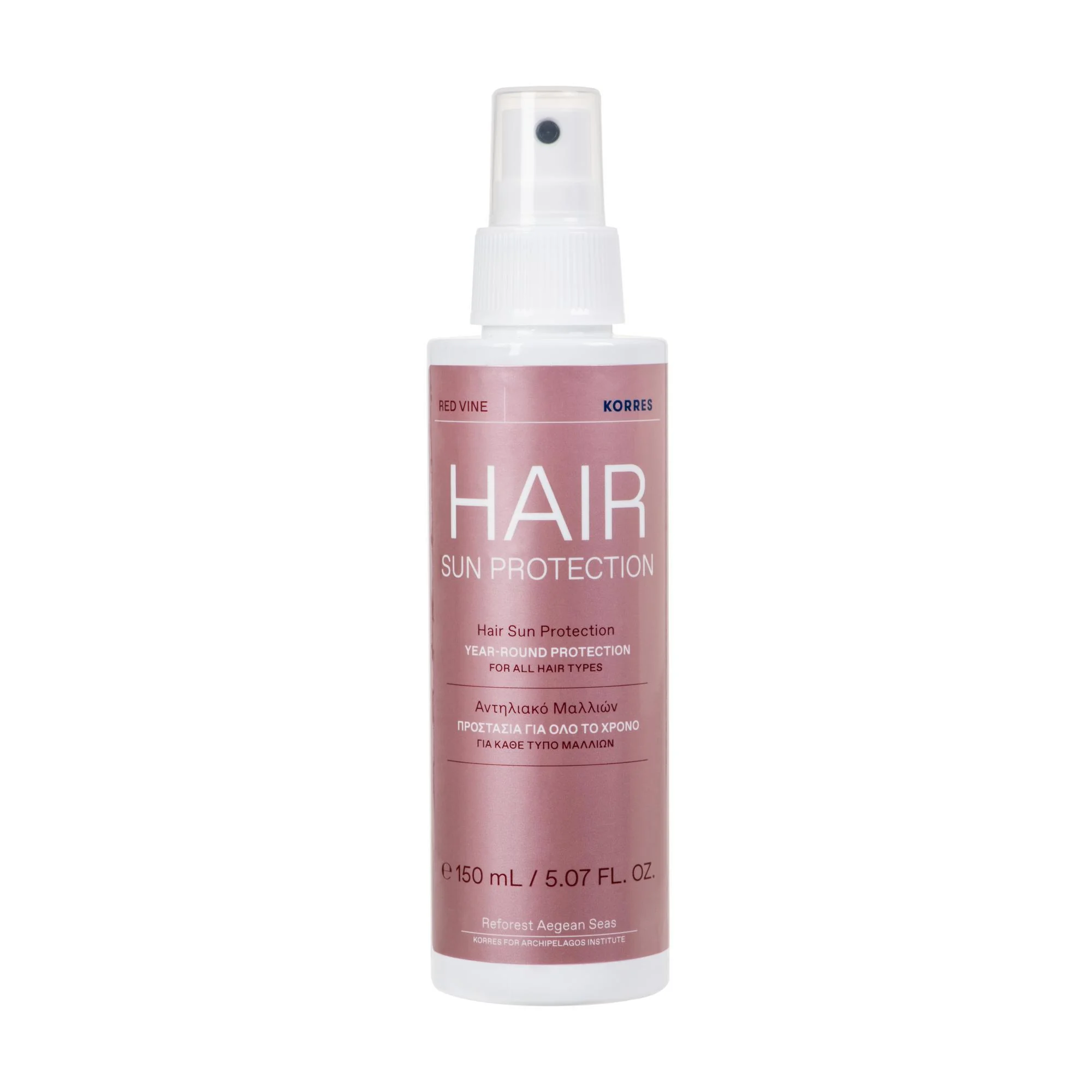 Korres Red Vine Sun Protection ochronna mgiełka do włosów, 150 ml