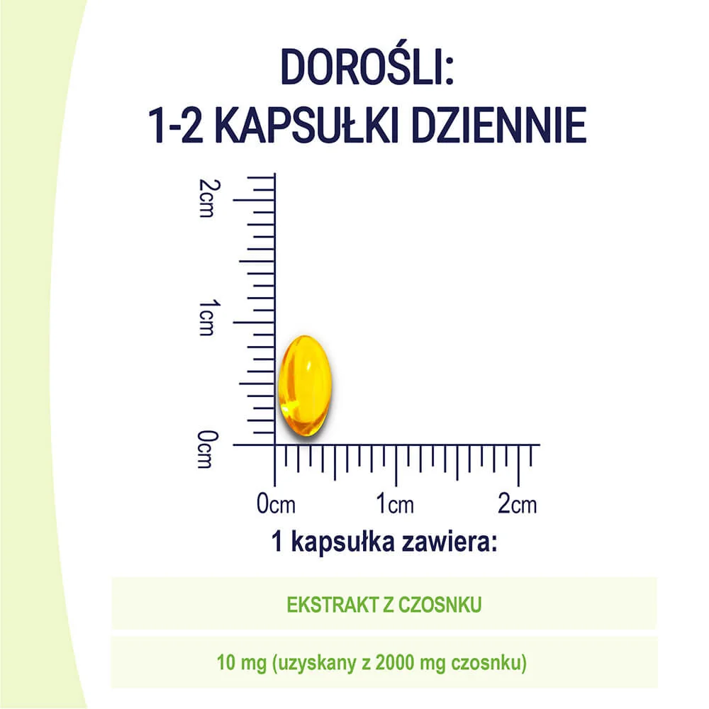 Naturell Czosnek max bezzapachowy suplement diety, 90 kapsulek