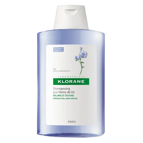 Klorane szampon na bazie włókien lnu, 400 ml 