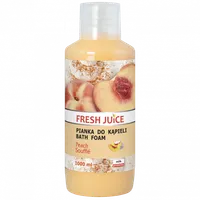 Fresh Juice, pianka do kąpieli brzoskwiniowy suflet, 1000 ml