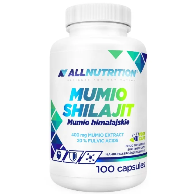 ALLNUTRITION Mumio Shilajit Mumio Himalajskie 100 kapsułek VEGE