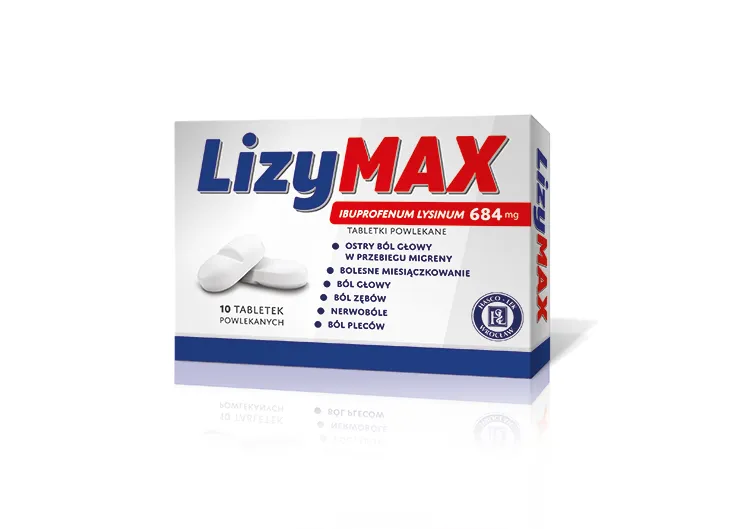 Lizymax, 684 mg, 10 taqbletek powlekanych