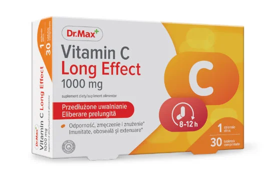 Vitamin C Long Effect 1000 mg Dr. Max Vitamin C Long Effect 1000 mg Dr. Max