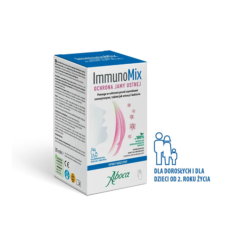 ImmunoMix Ochrona jamy ustnej, 30 ml z atomizerem