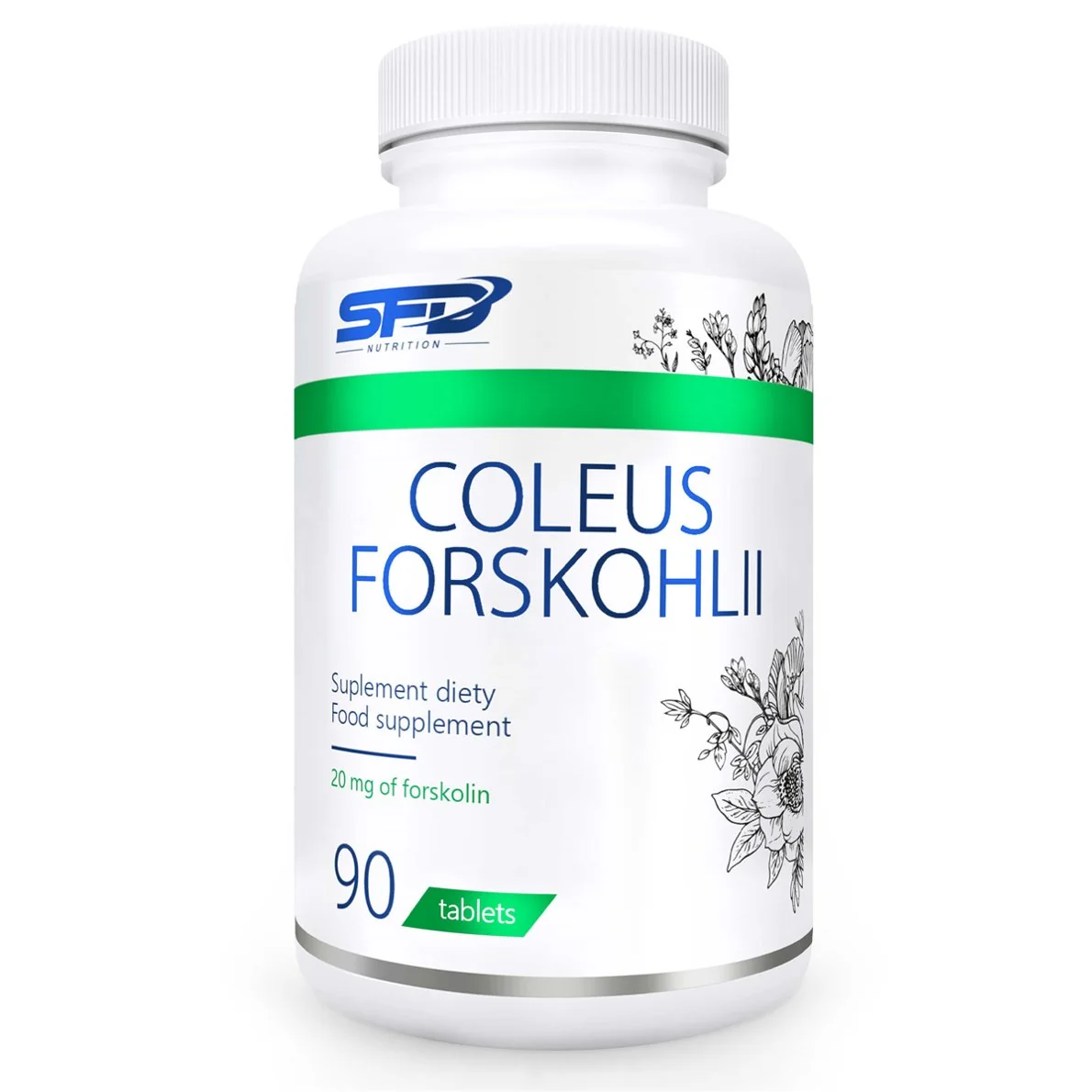 SFD Adapto coleus forskohlii 90 szt.