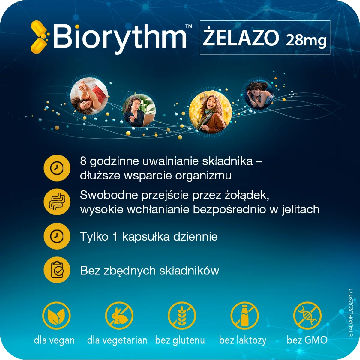 BIOrythm Żelazo 30 kapsułek