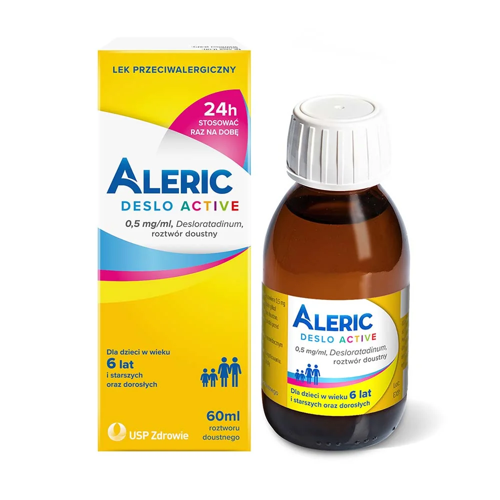 Aleric Deslo Active 0,5 mg/ml syrop 60ml
