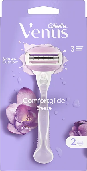Gillette Venus Comfortglide Breeze maszynka + 2 ostrza