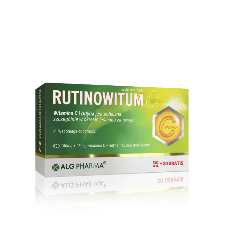 Rutinowitum C suplement diety, 150 tabletek powlekanych