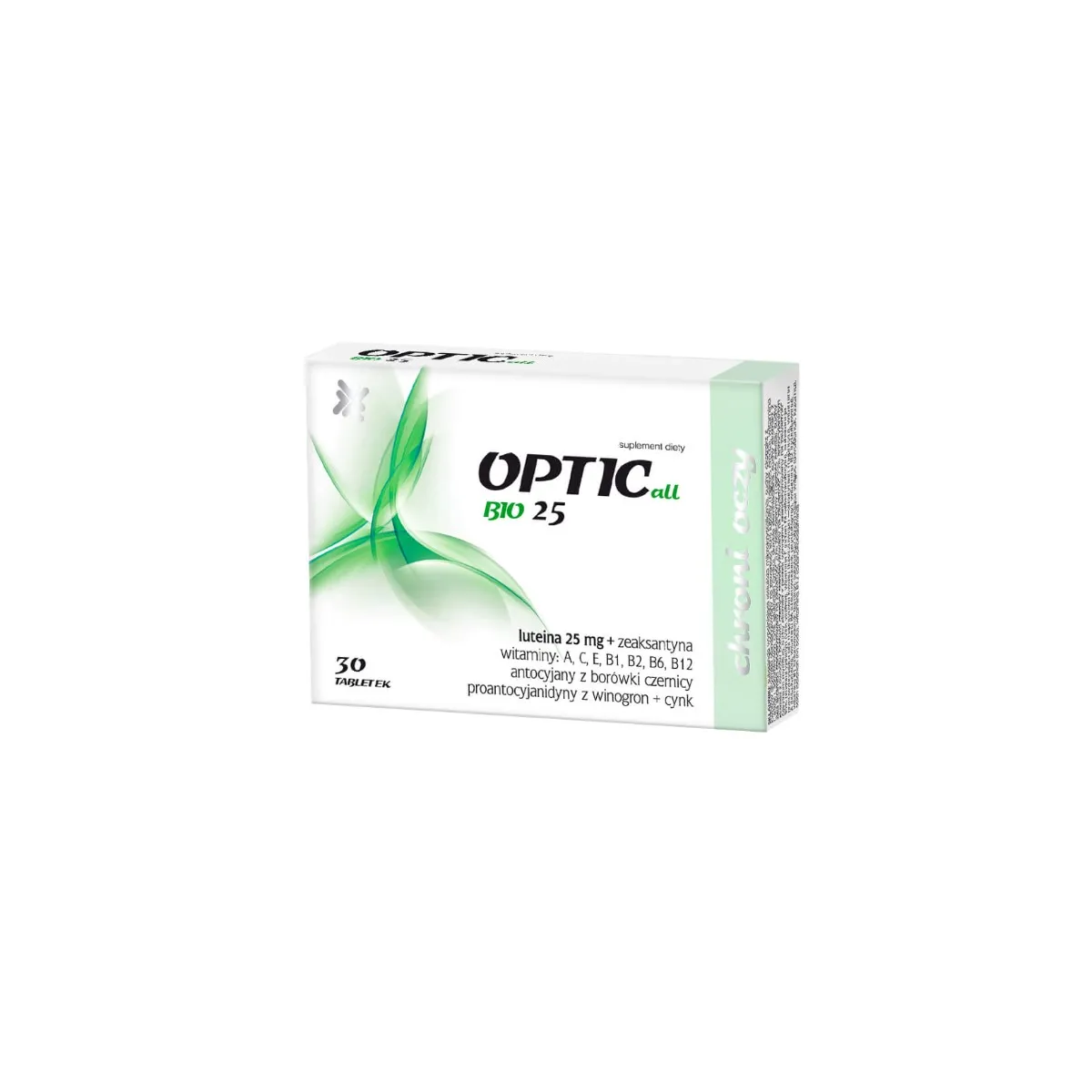 Opticall Bio 25, suplement diety, 30 tabletek