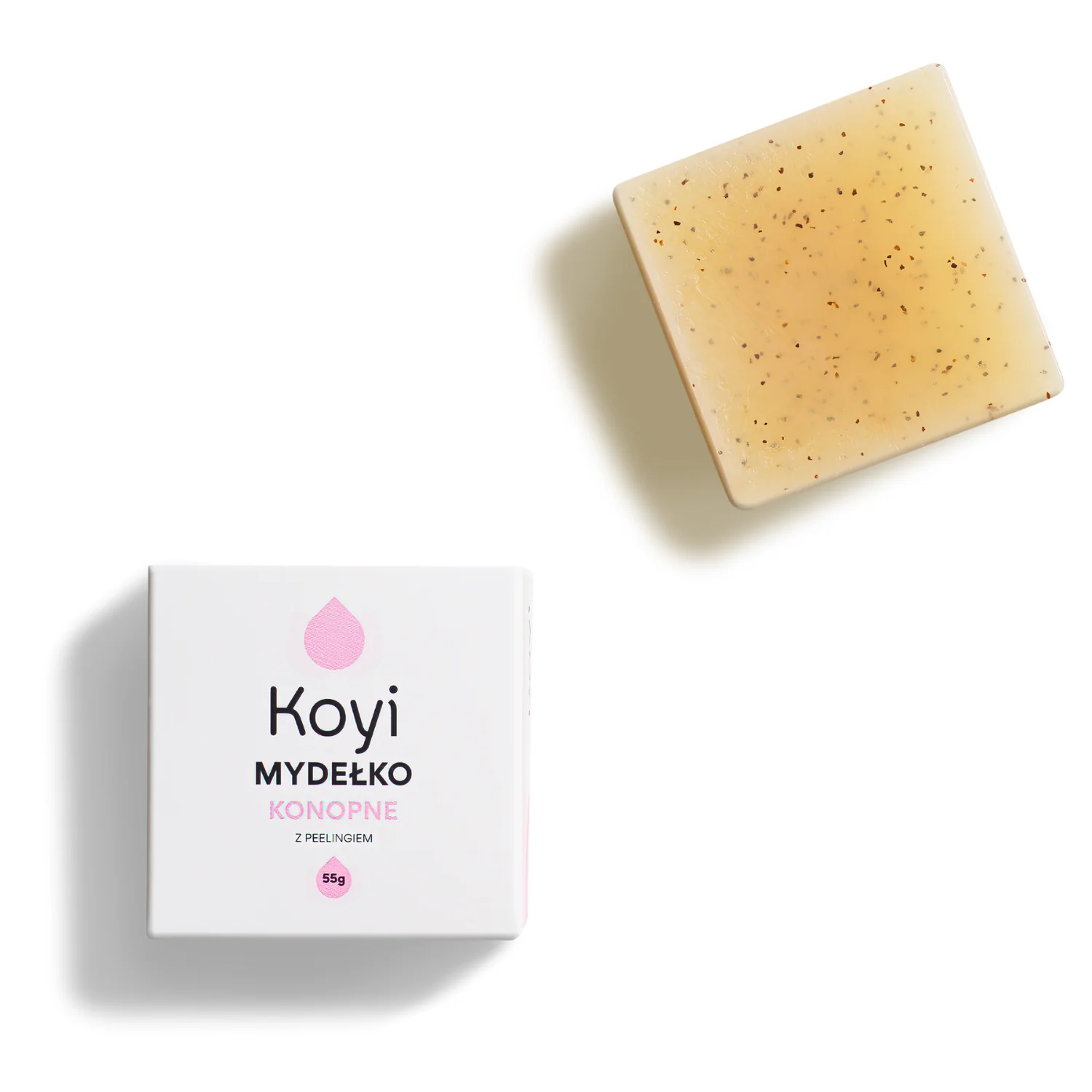 Koyi Mydełko konopne z peelingiem 55 g