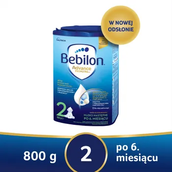 Bebilon Pronutra Advance 2, mleko następne po 6. miesiącu, 800 g 