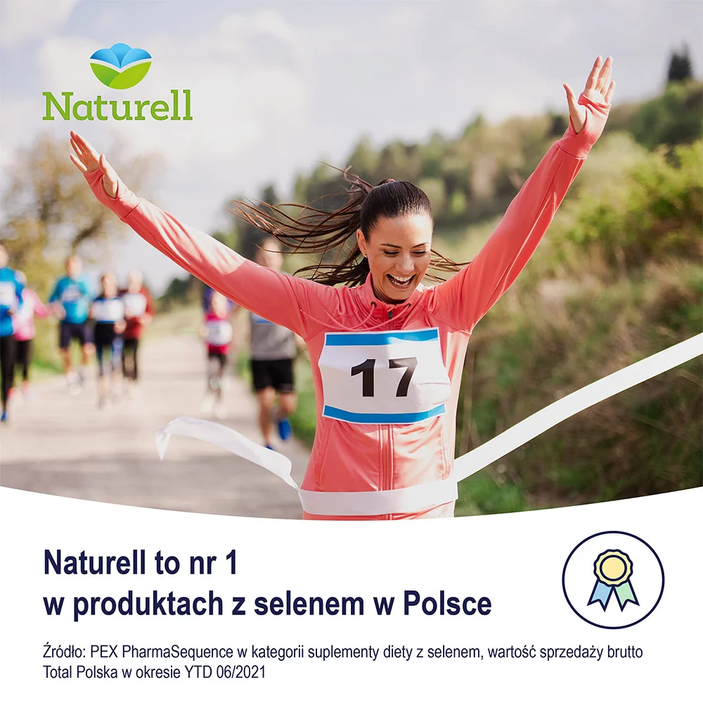 Naturell Selen Organiczny 200 60 tabletek