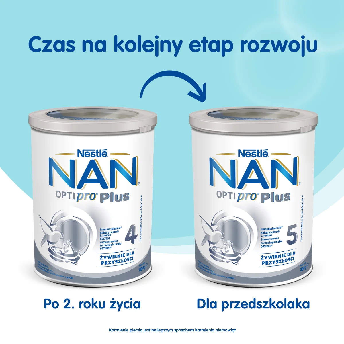 Nestle Nan Optipro Plus 4 mleko po 2. roku życia, 2x800 g