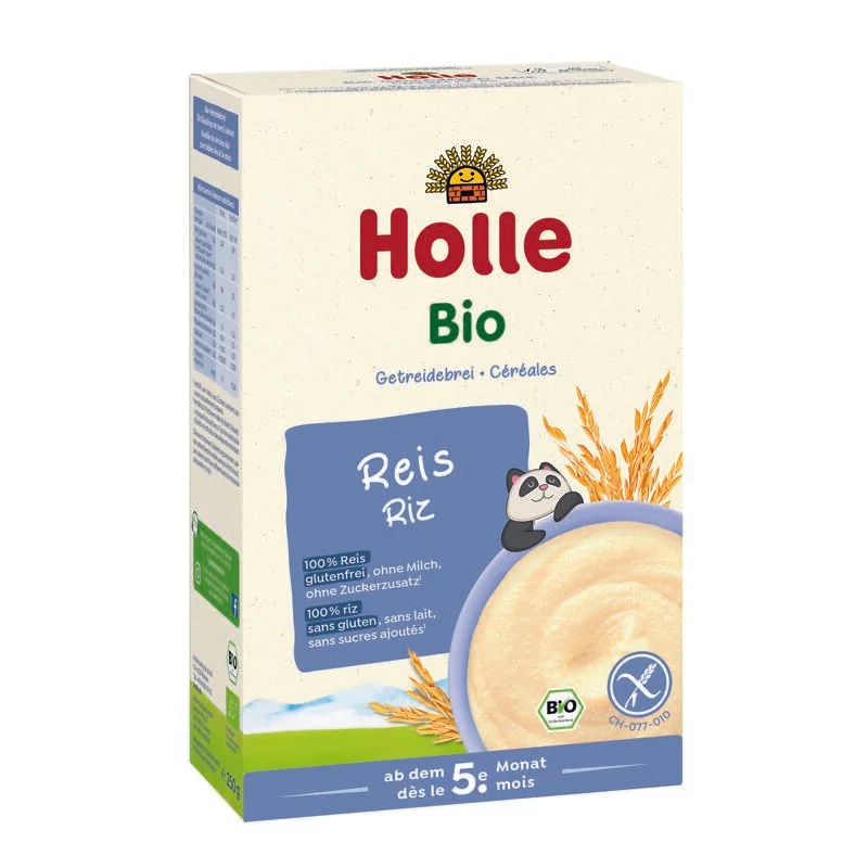 Holle BIO Demeter kaszka ryżowa pełnoziarnista bezmleczna, 250 g