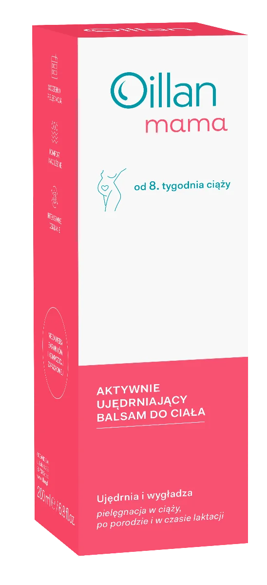 Oillan Mama Aktywnie ujędrniający balsam do ciała, 200 ml