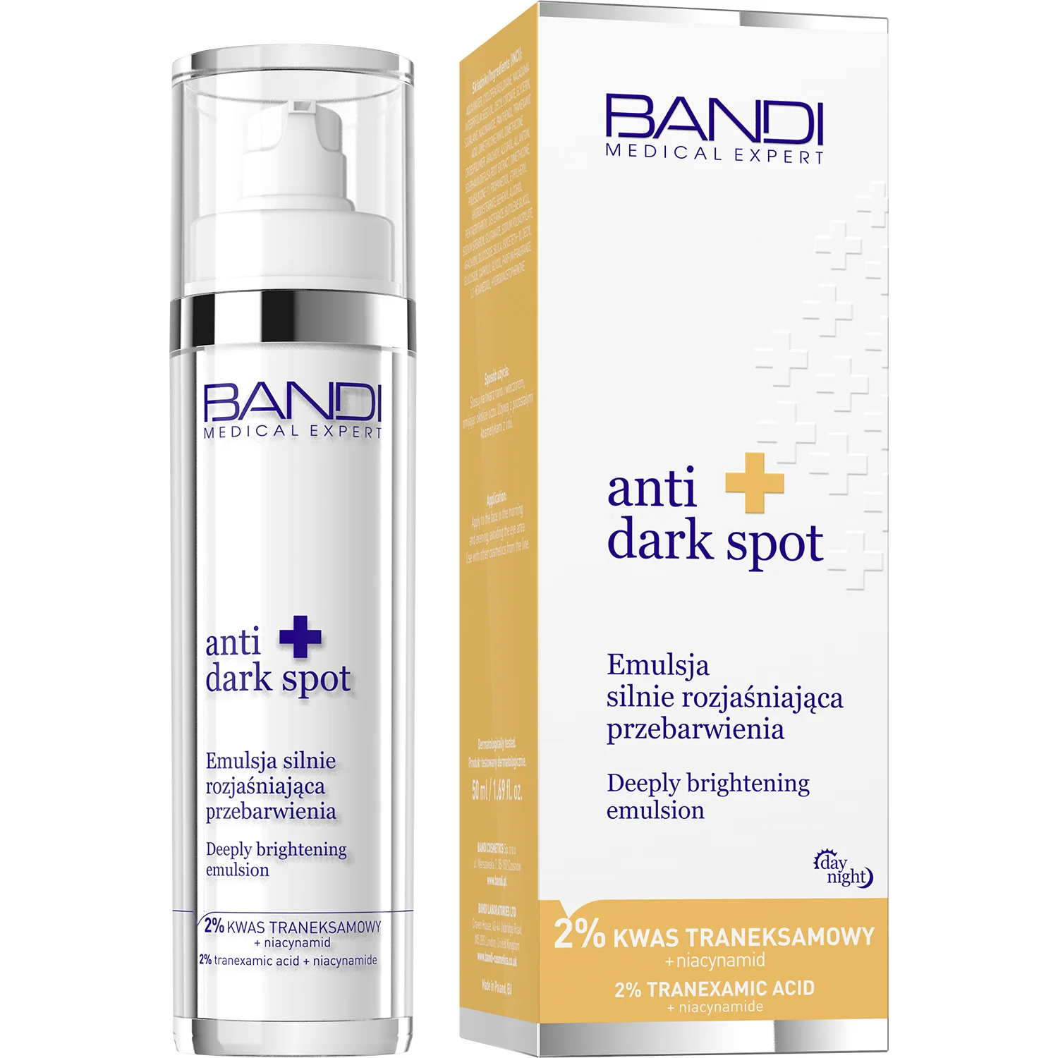 BANDI Anti Dark Spot emulsja silnie rozjaśniająca przebarwienia, 50 ml