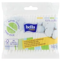 Bella Cotton, patyczki higieniczne w worku foliowym, 160 sztuk