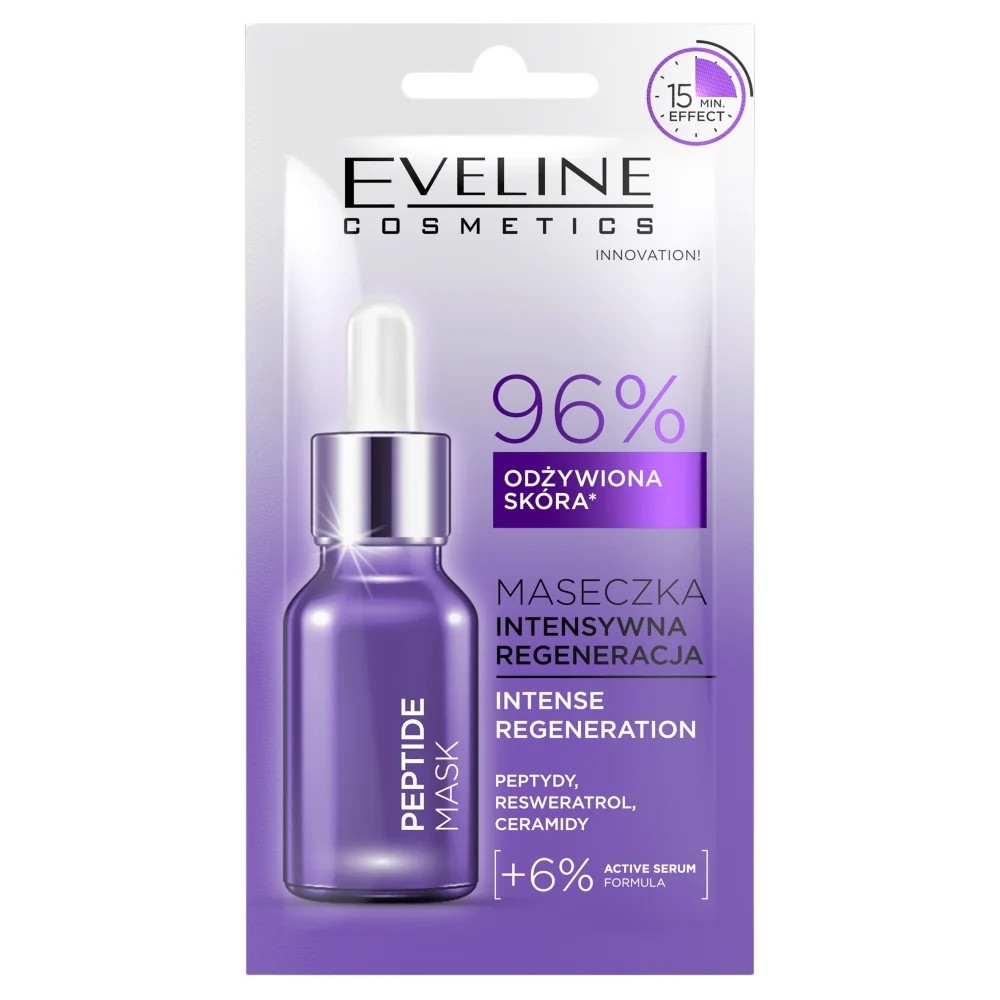 Eveline Peptides Mask maseczka do twarzy w płachcie, 8 ml