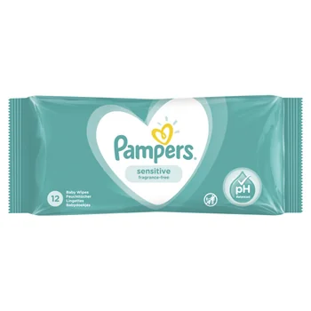 Pampers Sensitive chusteczki nawilżane, 12 szt.