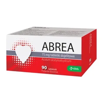 Abrea 75 mg 90 tabletek dojelitowych