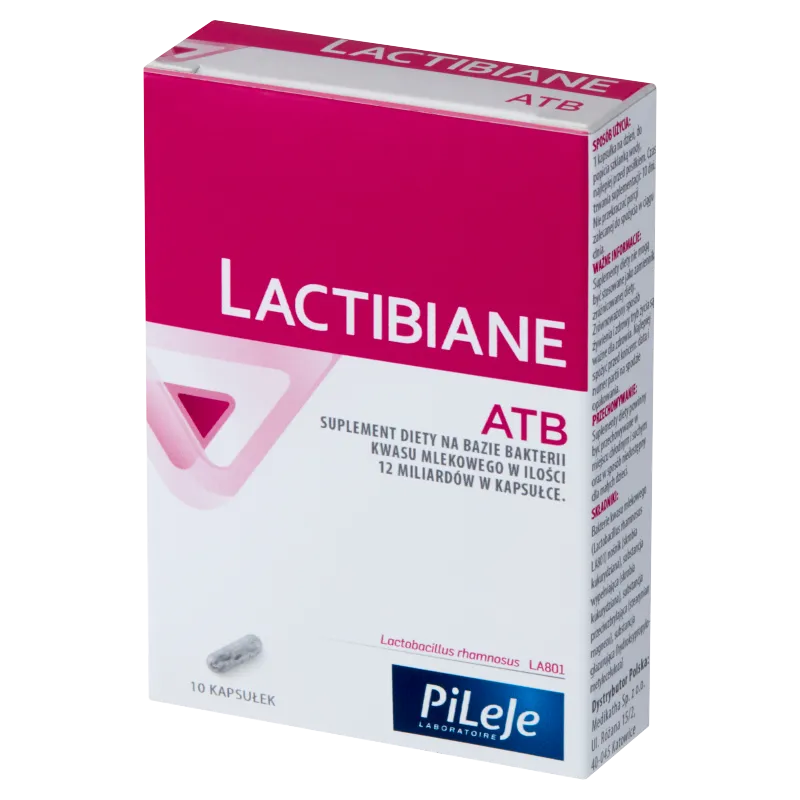 Lactibiane ATB, suplement diety, 10 kapsułek 