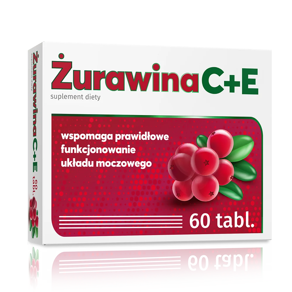Alg Pharma Żurawina C+E 60 tabletek