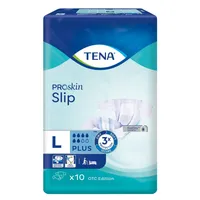 Tena Slip ProSkin Plus L,  pieluchomajtki, 10 sztuk