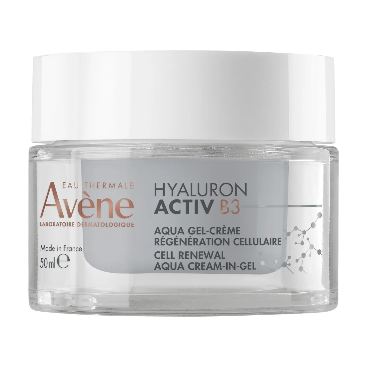 Avène Hyaluron Activ B3 krem odbudowujący komórki aqua-żel, 50 ml