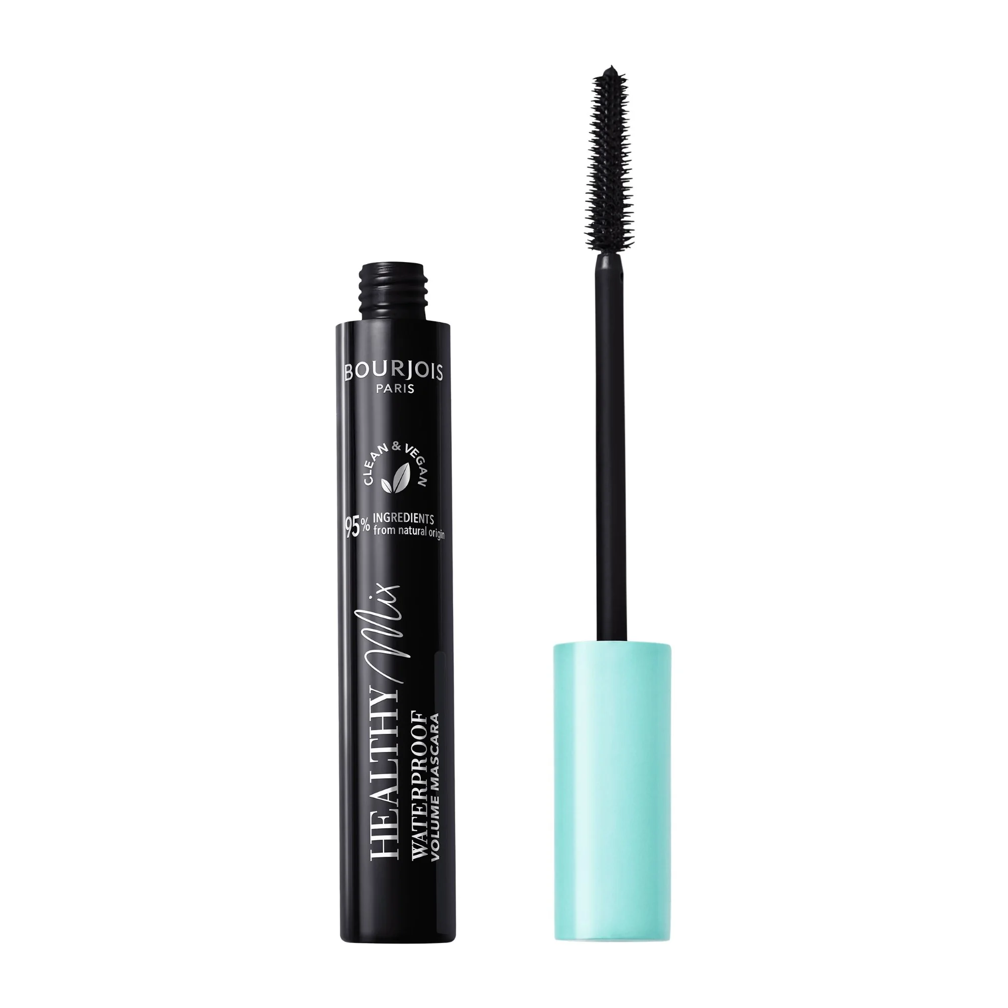 Bourjois Healthy Mix Mascara tusz do rzęs wodoodporny, czarny, 10 ml