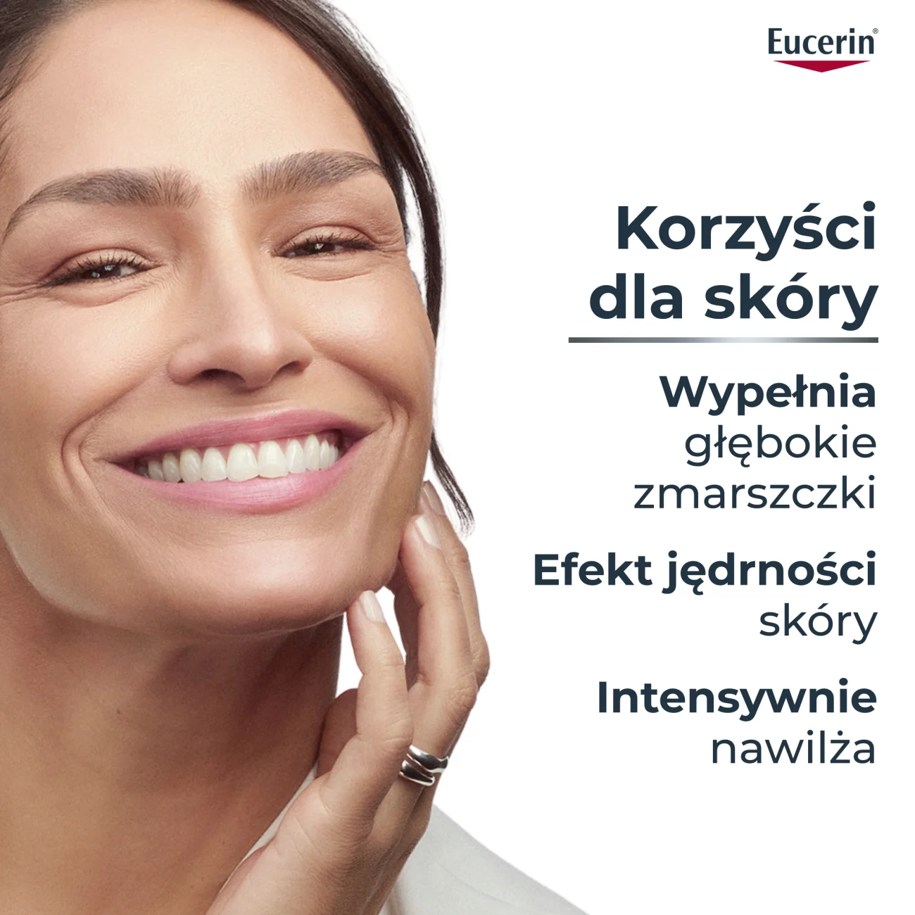 Eucerin Hyaluron-Filler przeciwzmarszczkowy krem na dzień do każdego typu skóry SPF 30 REFILL, 50 ml