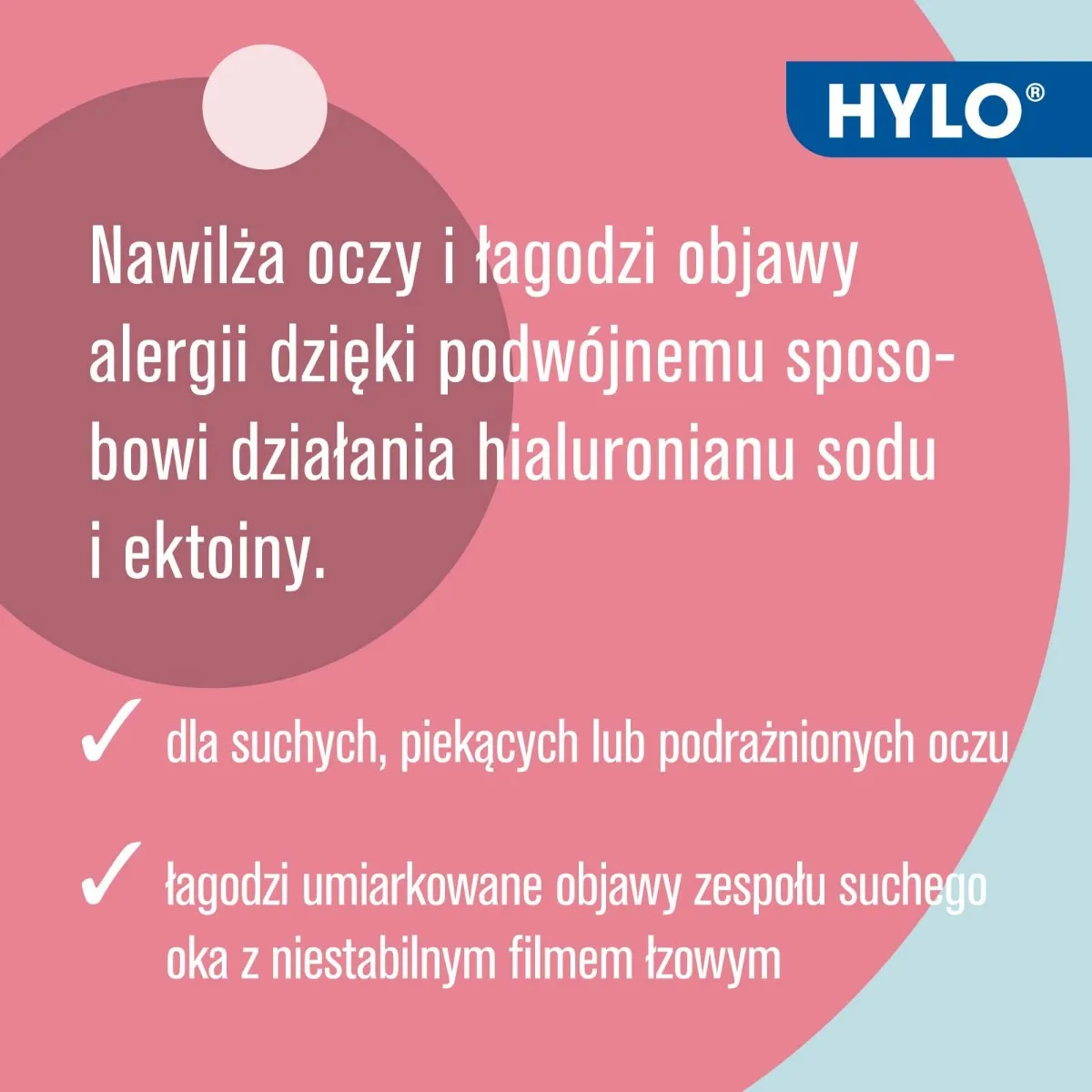 Hylo-Dual, krople do oczu, 10 ml 