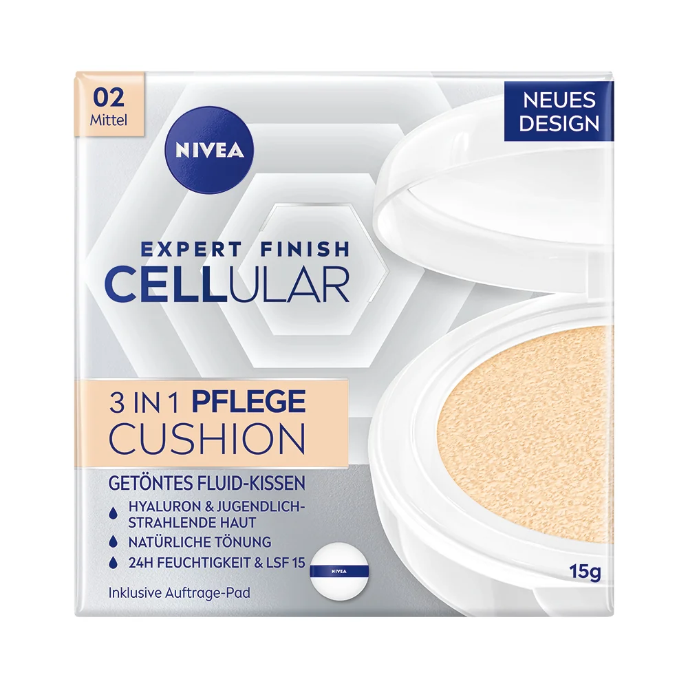Nivea Cellular krem-podkład w poduszce nr 03 Medium, 15 ml