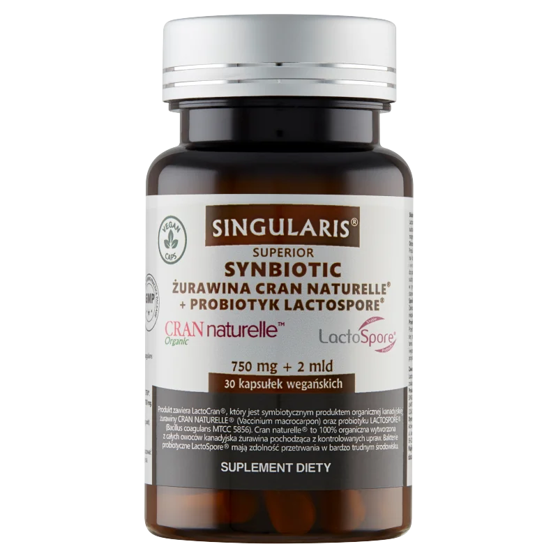 Singularis Superior Synbiotic Żurawina + Probiotyk 30 kapsułek