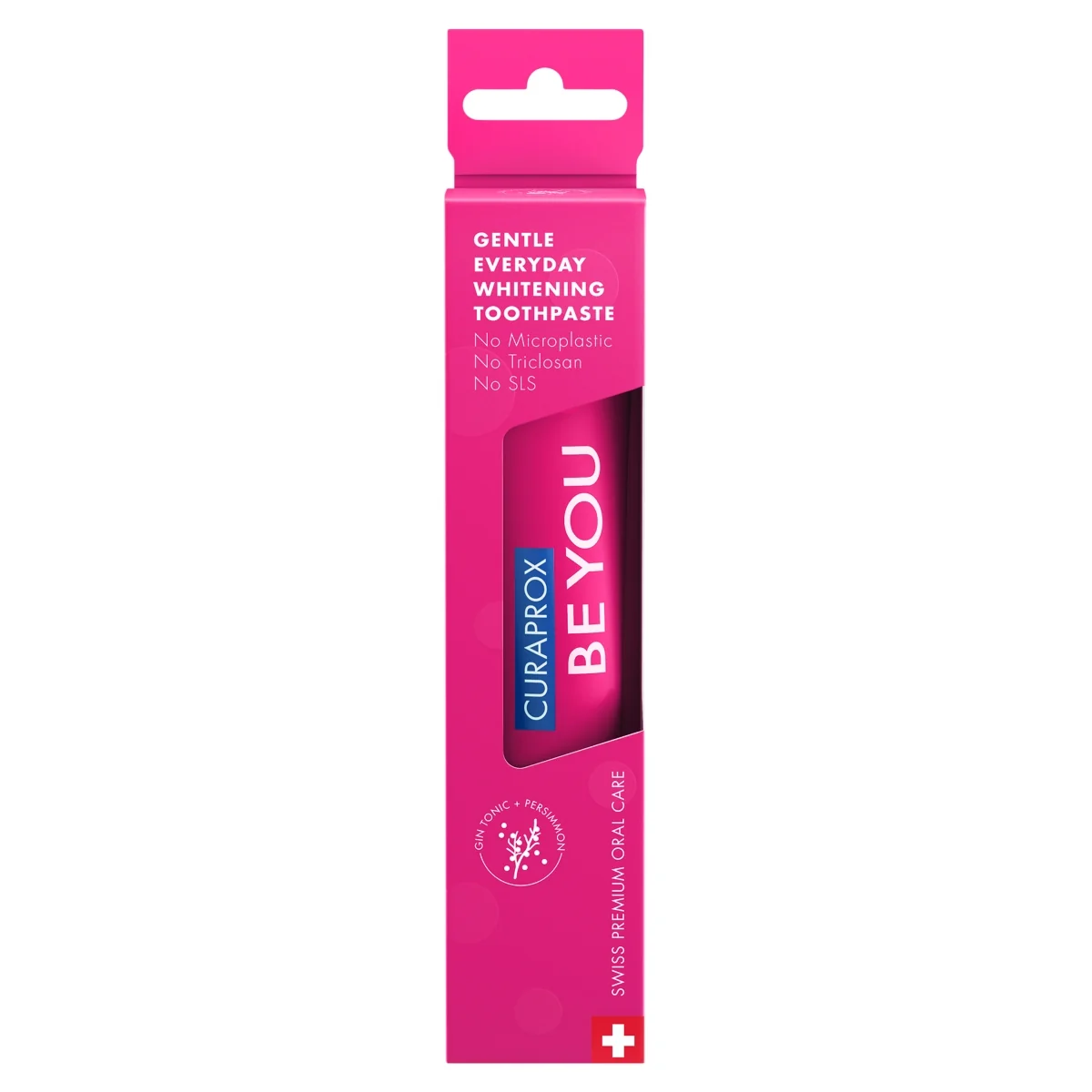 Curaprox Be You Red pasta do zębów o smaku ginu z tonikiem i persymony, 60 ml