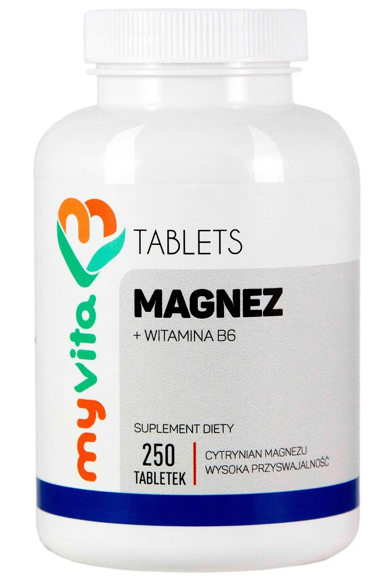 MyVita Magnez+B6 250 tabletek